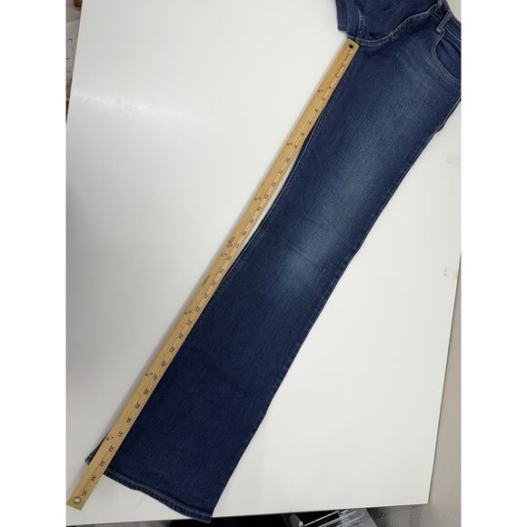 Hollister Juniors Jeans Size 7L Dark Social Stretch Denim Jeans - Picture 9 of 11